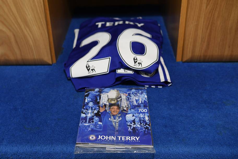 John Terry’s No. 26 Chelsea shirt.