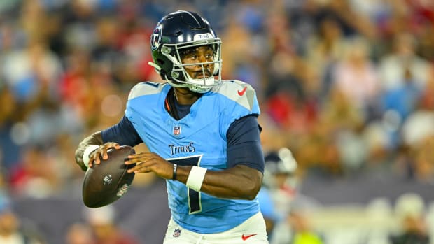 Tennessee Titans quarterback Malik Willi