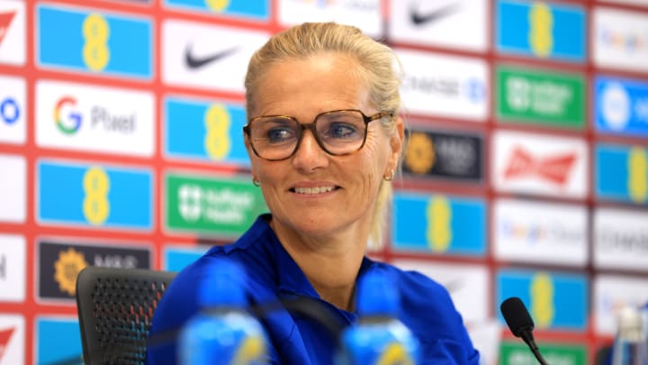 England manager Sarina Wiegman spoke to the media on Thursday