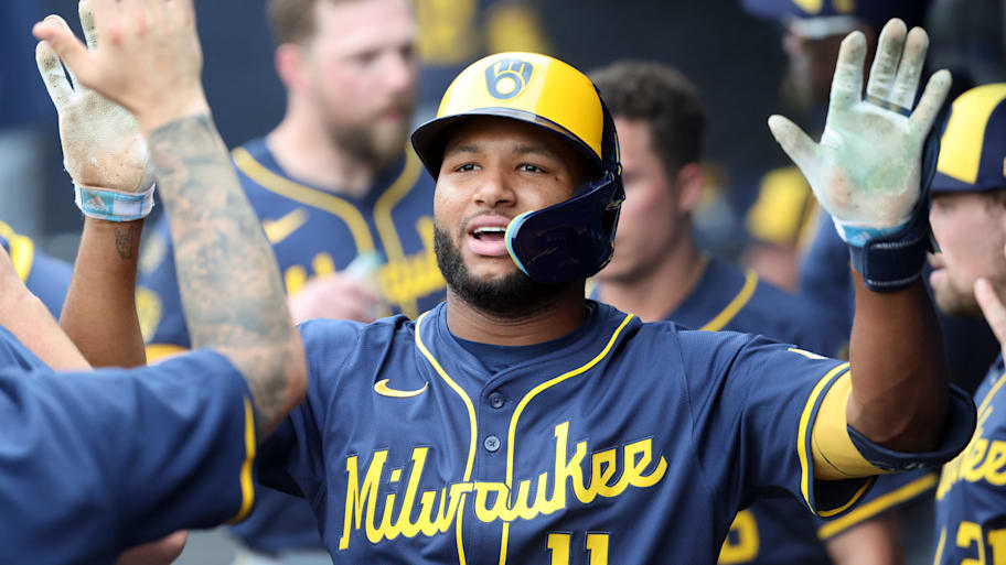 Milwaukee Brewers outfielder Jackson Chourio