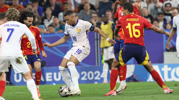 Kylian Mbappé a une très belle note.