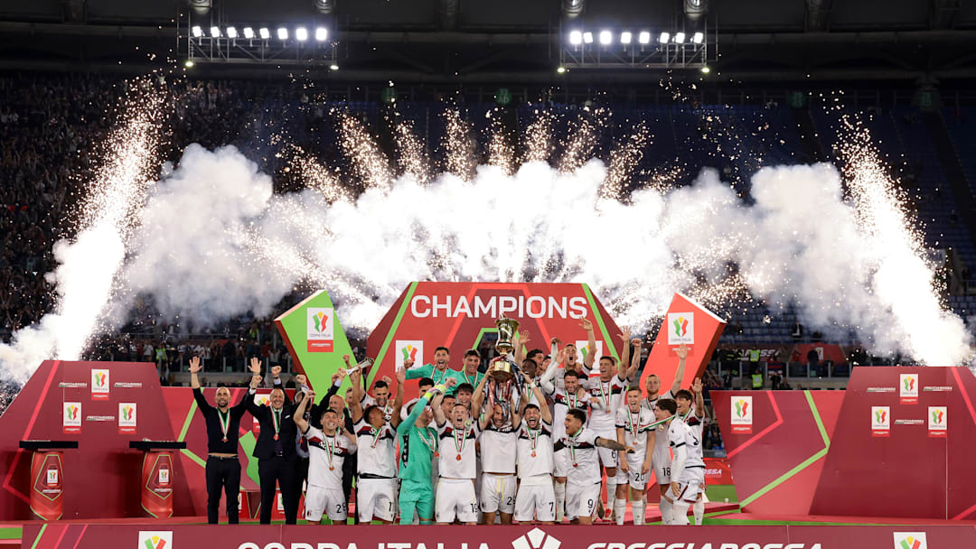 Bologna won their first Coppa Italia since 1974.