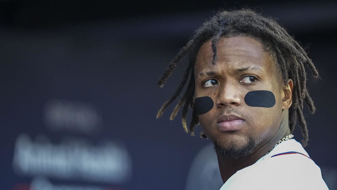 A hit-by-pitch against Atlanta Braves outfielder Ronald Acuna Jr. caused the benches to clear in a game against the Miami Marlins on Wednesday.