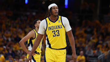 Indiana Pacers center Myles Turner (33).