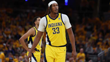 Indiana Pacers center Myles Turner (33).