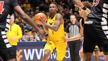 West Virginia University guard Javon Small