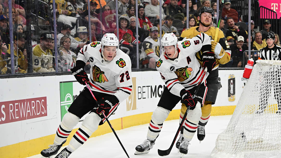 Chicago Blackhawks v Vegas Golden Knights