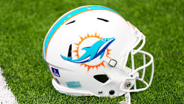 Miami Dolphins helmet