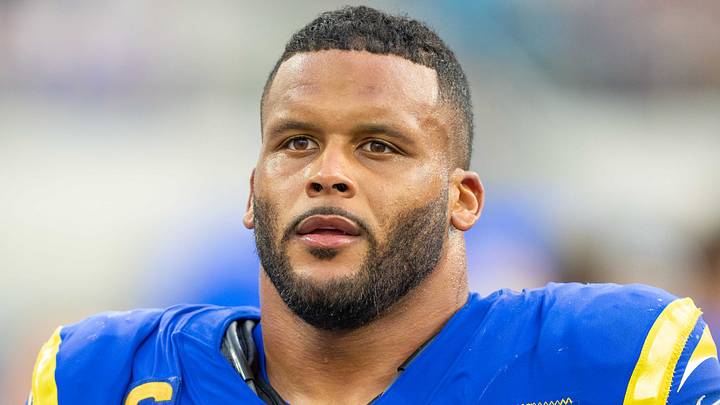 Los Angeles Rams defensive tackle Aaron Donald.