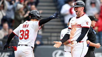 Los Angeles Angels v Cleveland Guardians