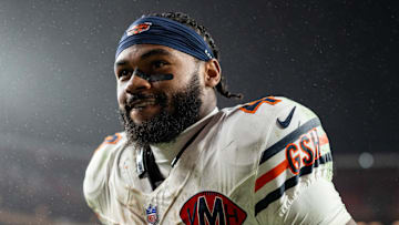 Chicago Bears running back D'Andre Swift