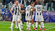 Juventus take on RB Leipzing in the Champions League