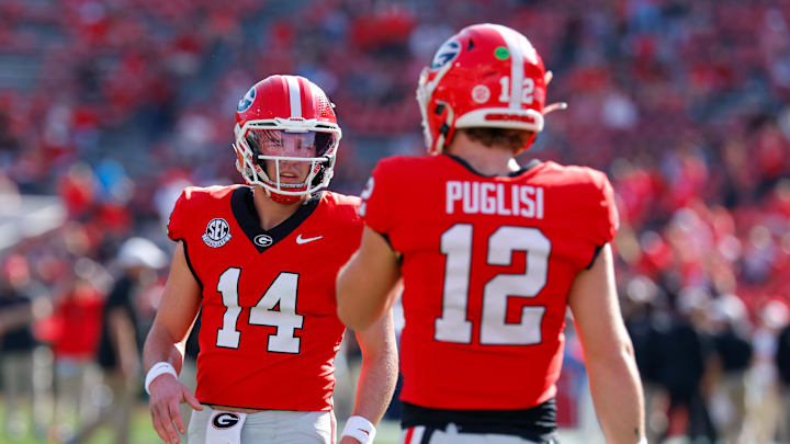 Gunner Stockton, Ryan Puglisi, Georgia Bulldogs