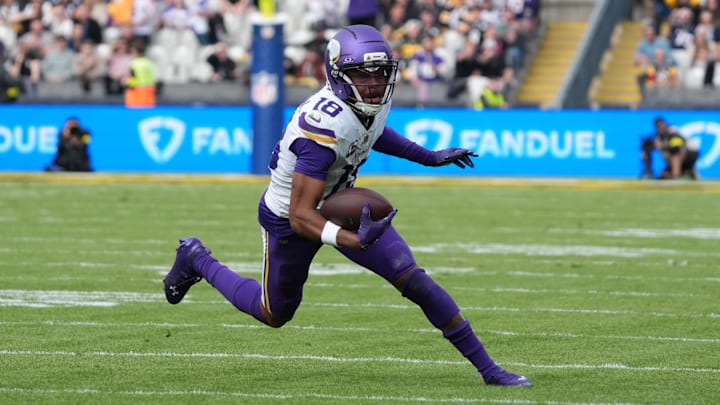 Minnesota Vikings wide receiver Justin Jefferson is a player to watch in this Week 5 matchup.