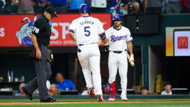 The Texas Rangers collected 14 hits on Wednesday, their most since a season-high 19 hits on July 7.