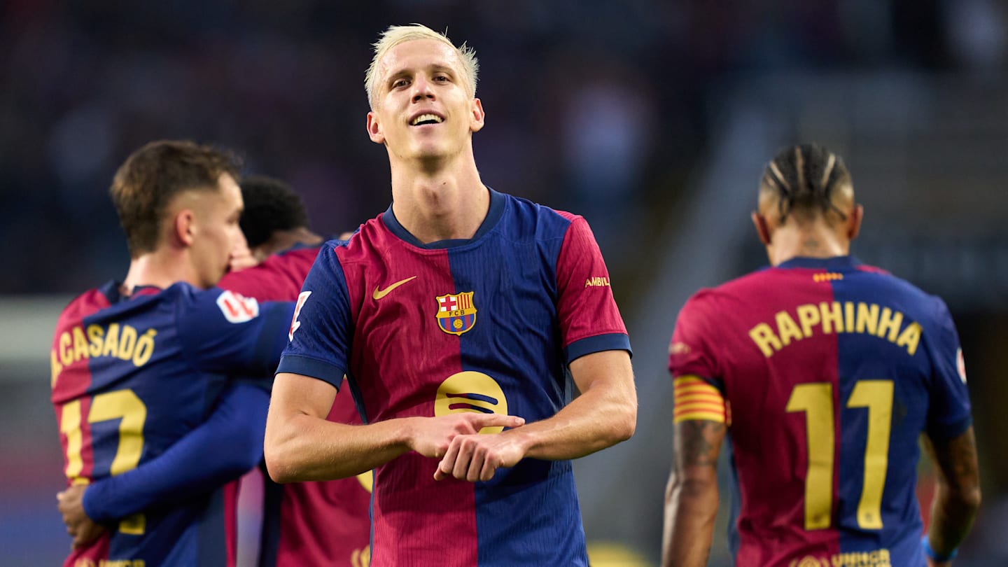 Barcelona president by accident leaks large Dani Olmo registration replace