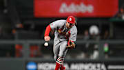 Sep 23, 2025; San Francisco, California, USA; St. Louis Cardinals second baseman Brendan Donovan (33) collects a ball hit by the San Francisco Giants during the eighth inning at Oracle Park. Mandatory Credit: Eakin Howard-Imagn Images