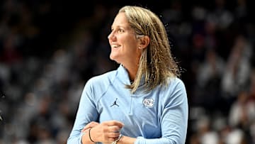 2023 Invesco QQQ Basketball Hall of Fame Women's Showcase - Connecticut v North Carolina