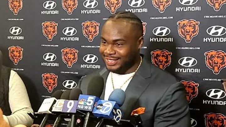 Grady Jarrett would have missed practice Wednesday if the Bears held one, due to a knee injury.