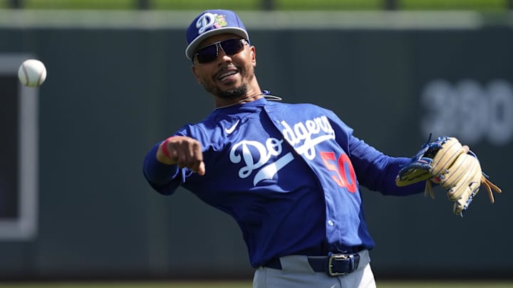 Los Angeles Dodgers shortstop Mookie Betts.