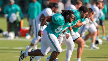 Miami Dolphins defensive tackle Jordan Phillips (94). Mandatory Credit: Sam Navarro-Imagn Images
