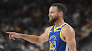 Golden State Warriors guard Stephen Curry.