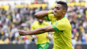 Mostafa Mohamed et le FC Nantes affrontent le Stade Rennais ce samedi en Ligue 1