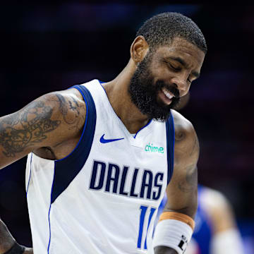 Dallas Mavericks guard Kyrie Irving debuted unreleased ANTA basketball shoes against the Oklahoma City Thunder.