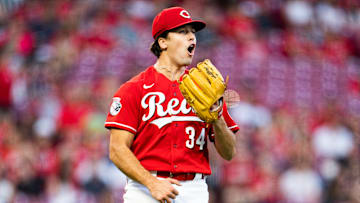 Cincinnati Reds pitcher Connor Phillips