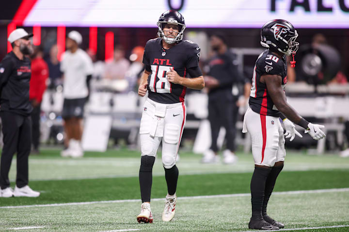Atlanta Falcons quarterback Kirk Cousins. 