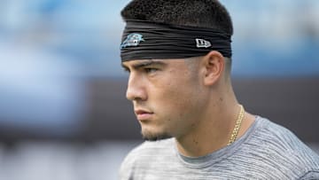 Carolina Panthers wide receiver Brycen Tremayne