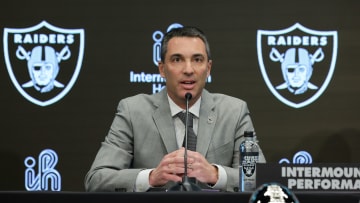 Las Vegas Raiders Introduce Antonio Pierce As Head Coach, Tom Telesco As General Manager