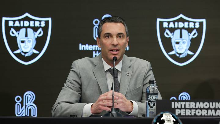 Las Vegas Raiders GM Tom Telesco.