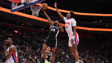 San Antonio Spurs v Detroit Pistons