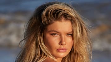 Ellie Thumann was photographed by Derek Kettela in Puerto Rico.