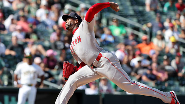 Aroldis Chapman gave up a hit for the first time in 17 appearances