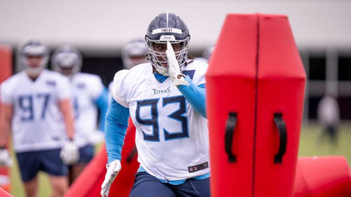 T'Vondre Sweat #93 Tennessee Titans