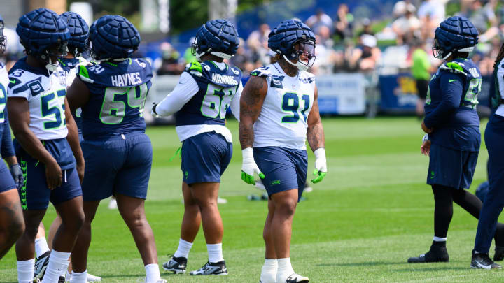 Seattle Seahawks defensive tackle Byron Murphy II