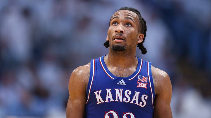 Kansas basketball guard Darryn Peterson