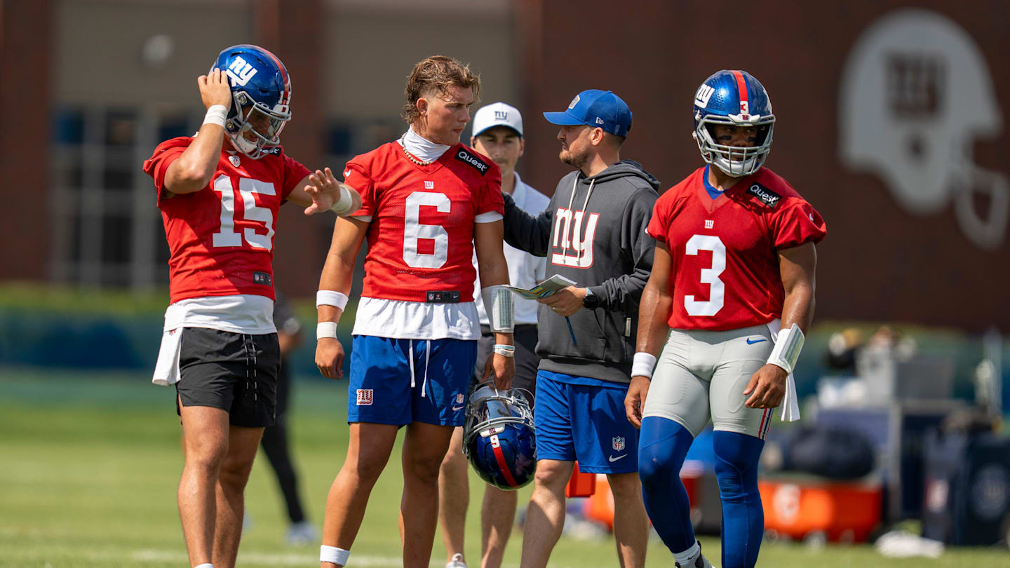 Giants Not Looking to Immediately Bench Russell Wilson for Jaxson Dart