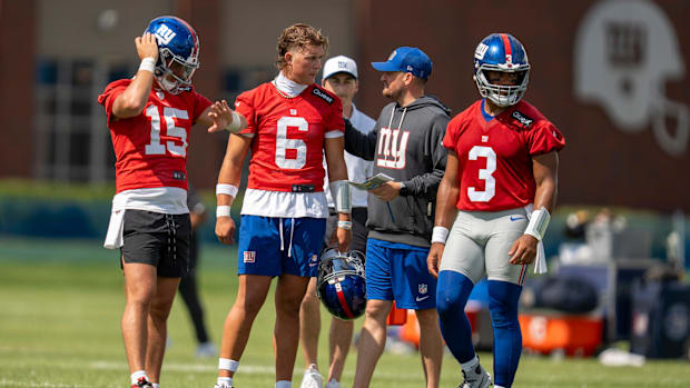 Tommy DeVito, Jaxson Dart, Russell Wilson