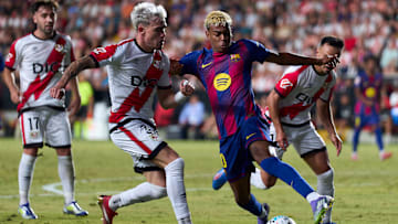 Barcelona x Rayo Vallecano se enfrentam por LaLiga 2025/26