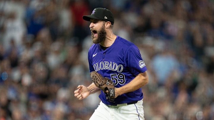Los Angeles Dodgers v Colorado Rockies