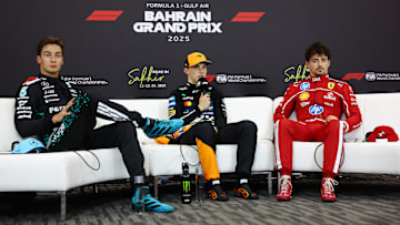 George Russell, Oscar Piastri, Charles Leclerc, Formula 1