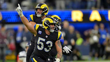 Los Angeles Rams linebacker Nate Landman 