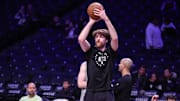 Brooklyn Nets forward Drew Timme earned All-NBA G League second team honors after averaging a double-double with the Long Island Nets.