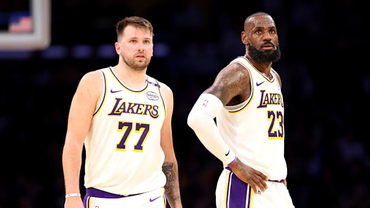 Luka Doncic and LeBron James, Los Angeles Lakers