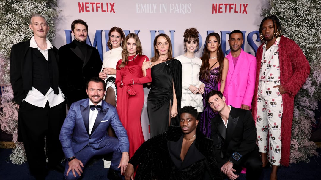 Emily In Paris, French Consulate Red Carpet
