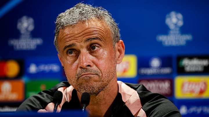 Paris Saint-Germain Training Session And Press Conference - UEFA Champions League 2024/25 Semi Final