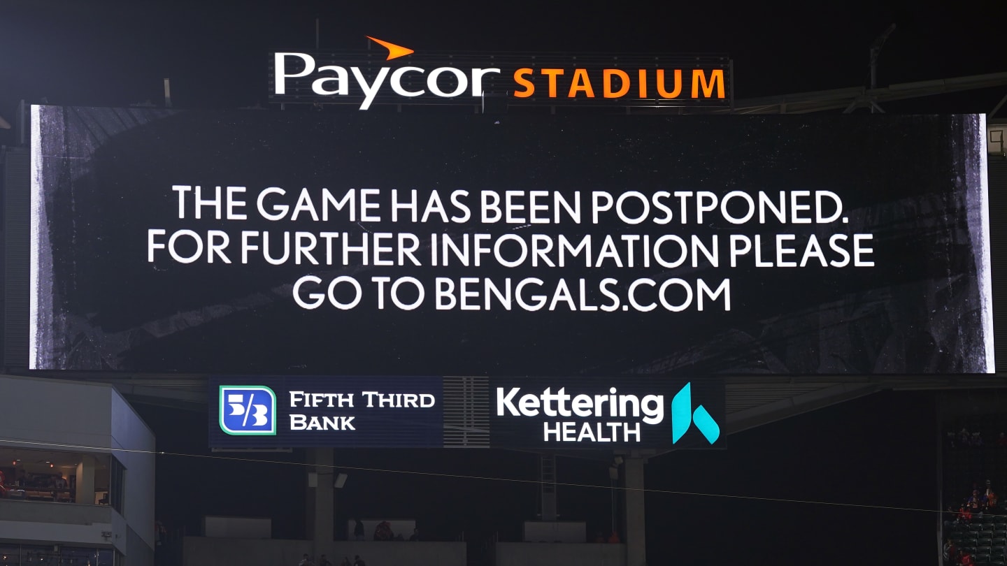 Bengals vs Bills game is rightfully postponed